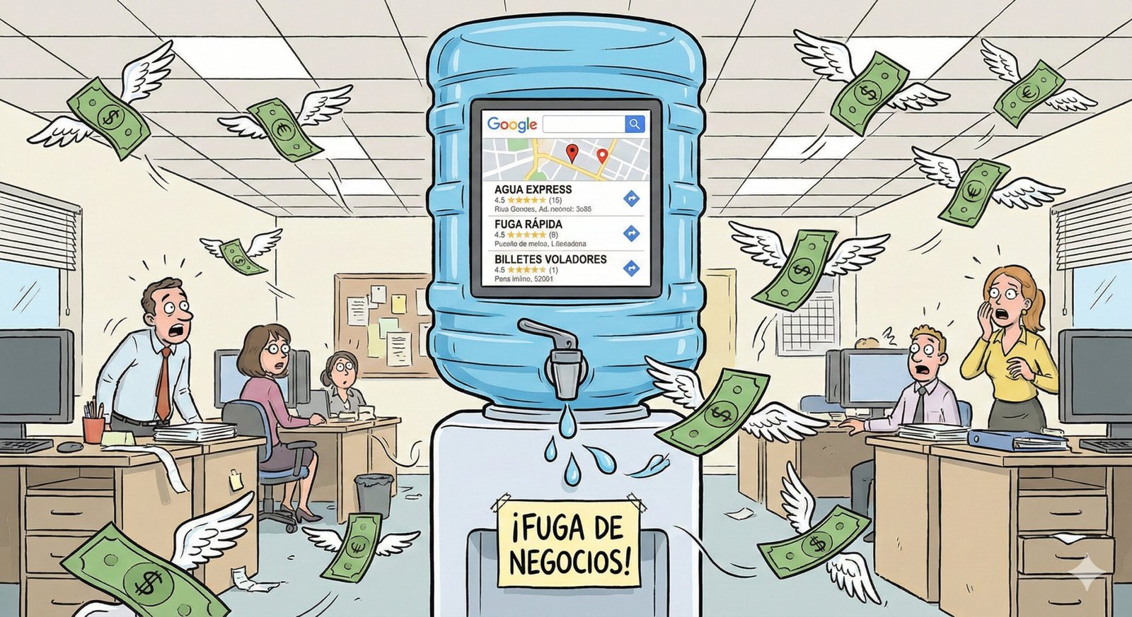 Ficha de Google goteo de la categoría