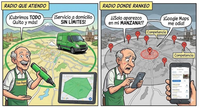 Local Landing Pages Fisico vs rankeo