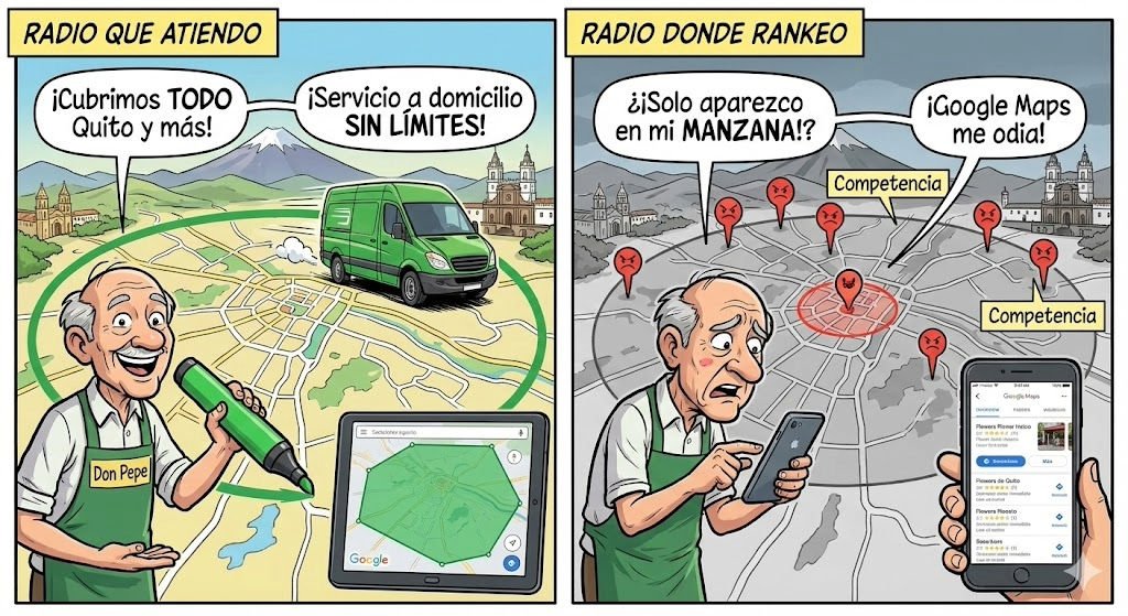 Local Landing Pages Fisico vs rankeo